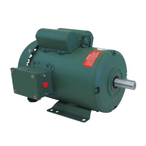 Single Phase Rolled Steel TEFC Motors