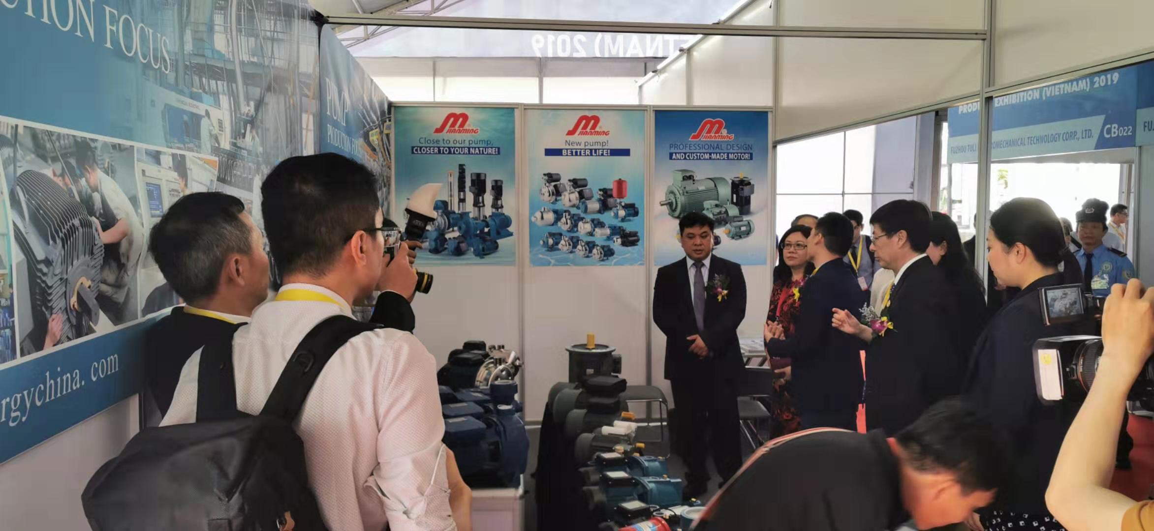 11-2019 we attended CAEXPO Mechanical & Electrical Products Exhibition (Vietnam) 2019